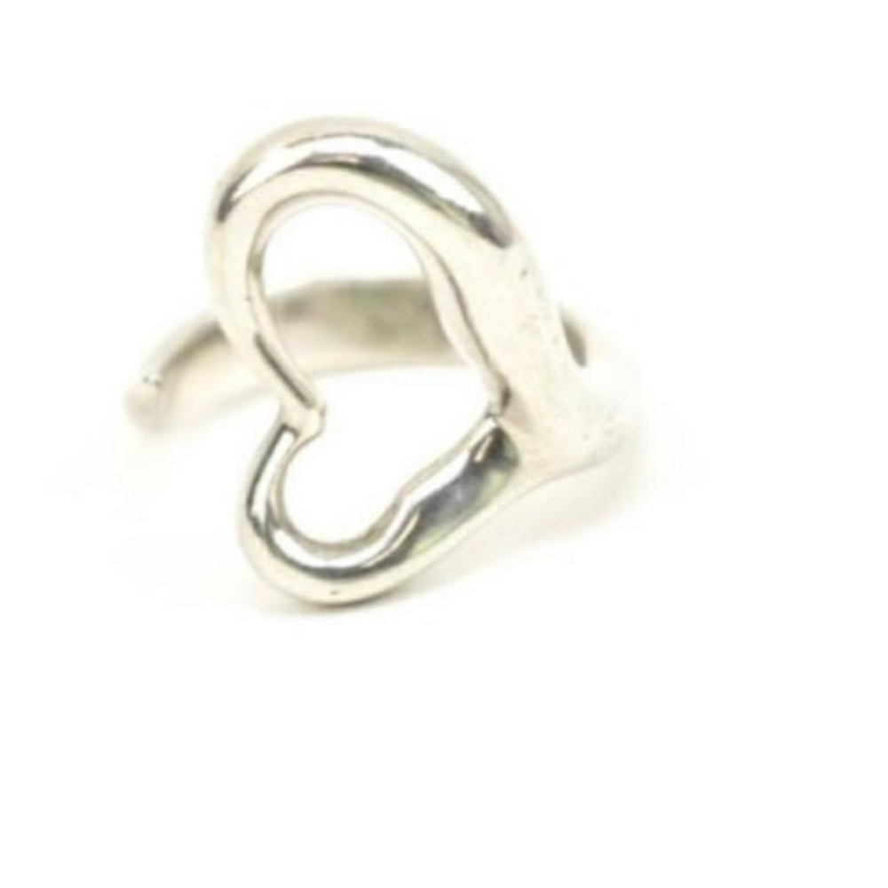 Tiffany & Co. Open heart ring size 7